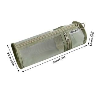 Túi văn phòng phẩm RISEDOT, Túi đựng bút lưới dung tích lớn, Quà tặng hộp bút đa chức năng có thể tháo rời sáng tạo