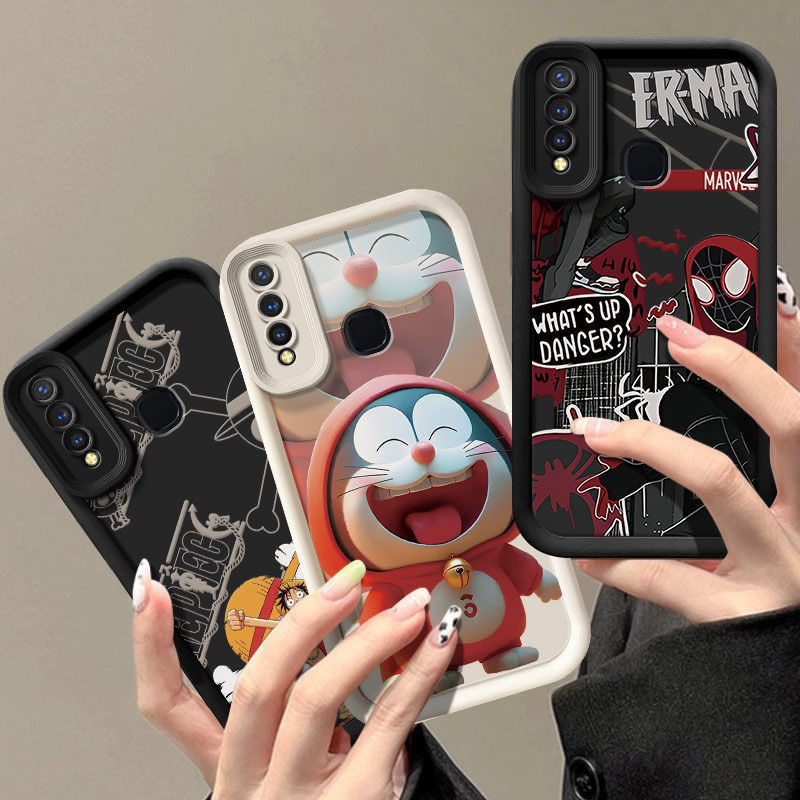 ốp lưng vivo y19 điện thoại chống sốc hoạt hình cho