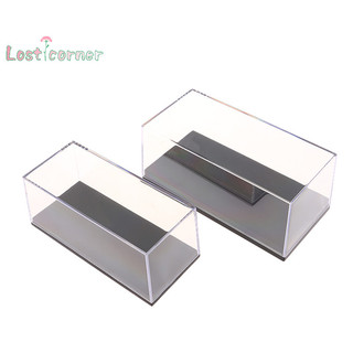 [Lostcorner] Hộp trưng bày mô hình ô tô ba kích cỡ 1: 64 Hộp bảo vệ trong suốt Hộp đựng bụi Acrylic [Mới]