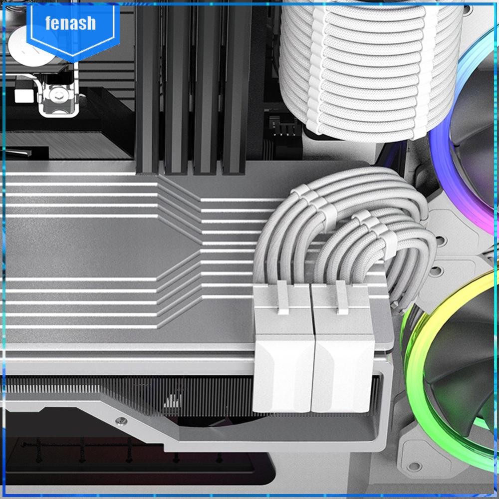 Atx GPU VGA PCIe 8 Pin 6Pin U đến 180 độ Đầu nối góc Bảng chuyển đổi ...