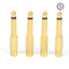 10 giắc cắm RCA Nữ đến Đầu nối bộ chuyển đổi âm thanh phích cắm Mono Male 6,35mm Giảm giá TH