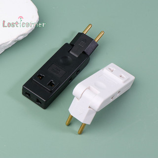 [Lostcorner] Bộ chuyển đổi nguồn di động 4 trong 1 Mở rộng ổ cắm tường EU Ổ cắm 180 độ Bộ chuyển đổi phích cắm Canada Mexico Du lịch Aadapter [Mới]