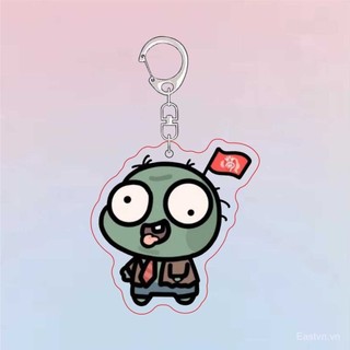 [Mặt Dây chuyền] Plants vs. Zombies Q phiên bản móc khóa hoạt hình thiết bị ngoại vi Acrylic dễ thương Mặt dây chuyền cặp sách Mặt dây chuyền Quà Tặng biểu cảm Mặt dây chuyền nhỏ KTIA