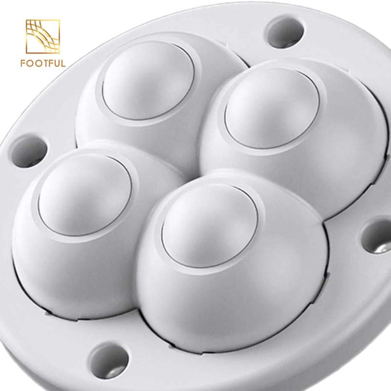 4 Bánh Xe Dính Bánh Xe 360 Đùi Tủ Nhà Nội Thất Ròng Rọc Bánh Xe Đa Năng Để Di Chuyển