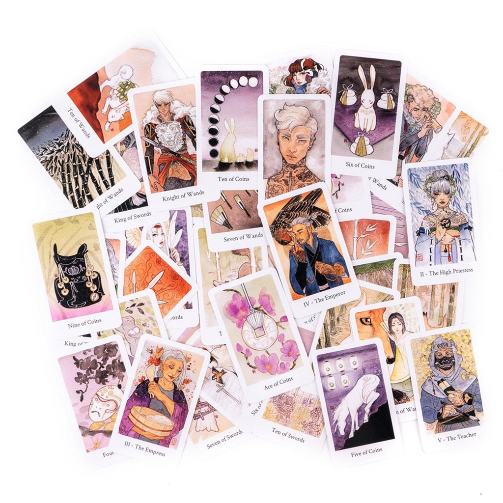 The Botan Tarot Bói toán Tarot Cards Fortune Telling Game Cards junlavn