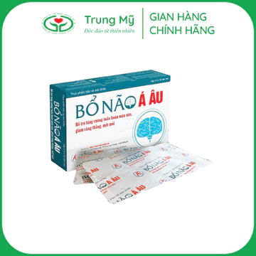 ️️️ [Chính hãng] Bổ Não Á Âu - Tăng cường tuần hoàn máu não, giảm căng thẳng mệt mỏi do thiếu máu não