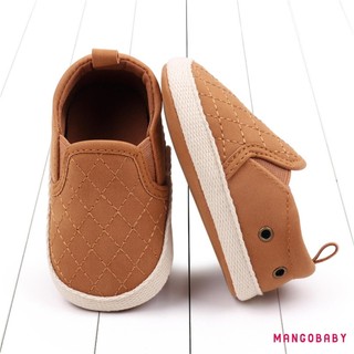 Mg-baby Giày Đi Bộ Đầu Tiên Thời Trang Chăn Cũi Giày Thể Thao Mềm Trượt Cho Trẻ Sơ Sinh Bé Trai Bé Gái