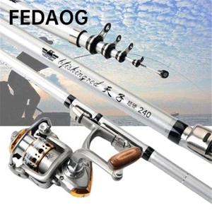 Cần câu bằng kính thiên văn FEDAOG Máy quay thời trang Sợi Carbon siêu nhẹ