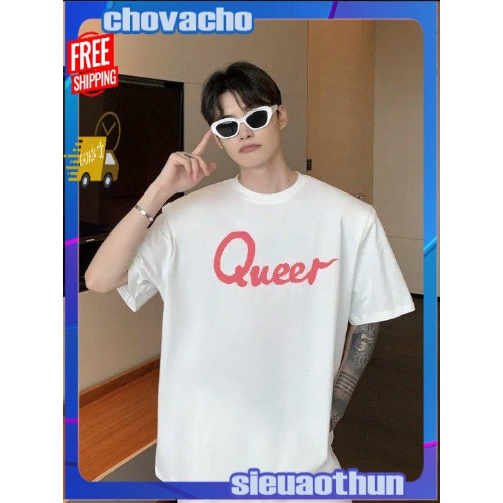 Áo thun Stee Cổ tròn TICI QUEER ICVCVNI Unisex