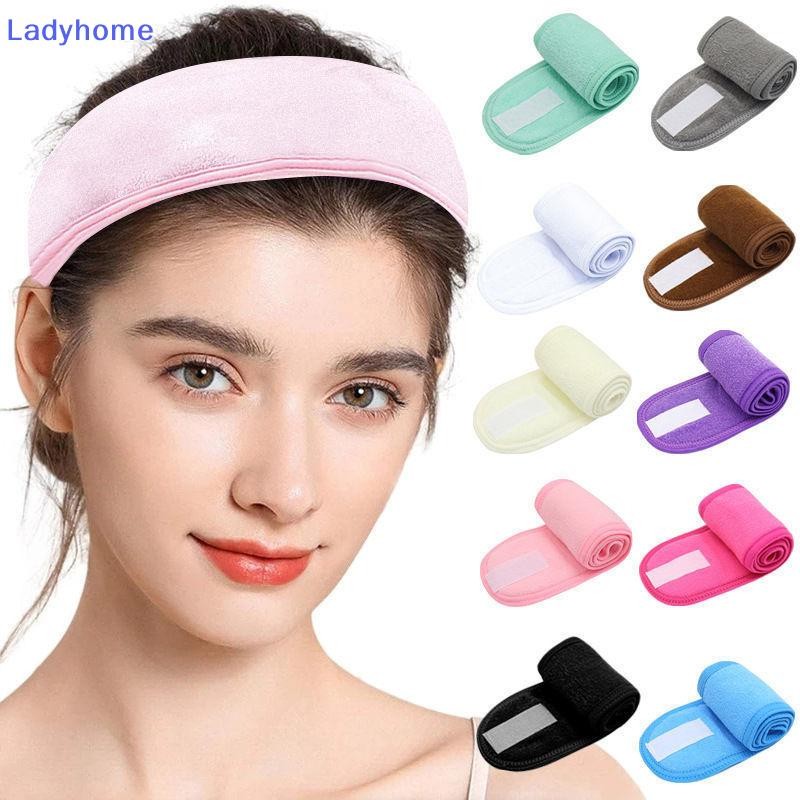 Lady Có Thể Điều Chỉnh SPA Rộng Băng Đô Quấn Tóc Tập Yoga Tắm Trang Điểm Rửa Mặt Tóc Thể Thao Với Nhiều Màu Sắc VN