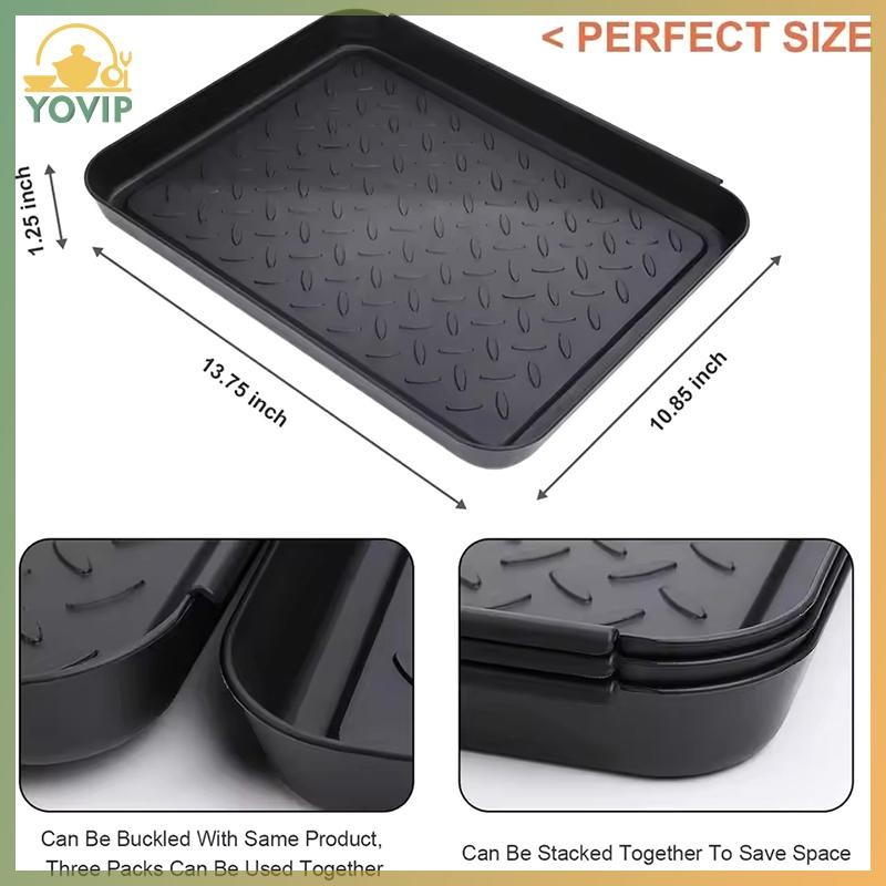 YOVIP 1 / 2 / 3 Khay Khởi Động Nặng Thảm Giày Ô Tô Khay Đựng Khay Đựng Chó Bát Thảm Đa Năng Dưới Ghế Hộp Bảo Quản VN