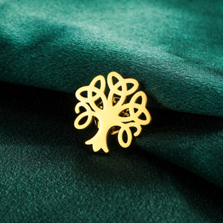 SKYRIM Vintage Tree of Life Thổ Cẩm Phong Cách Mới Phụ Kiện Thời Trang Cho Nam Nữ