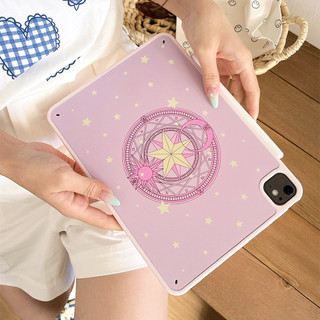 Vỏ cứng Acrylic Magic Star Cover cho Mini6 Mini7 A17Pro IPad 5 6 7 8 9 10 11 A16 Air 2 3 4 5 6 Air 11 M2 Pro10.5 10.2 "Pro11 2018 2020 2021 2022 M4 Pro13 2024 2025