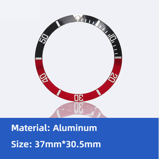 37 * 30.5mm Mặt Đồng Hồ Nhôm Vòng Viền Chèn Vòng Đồng Hồ Nam Phụ Kiện Thay Thế Đồng Hồ Mặt Đồng Hồ Viền Dụng Cụ Sửa Chữa