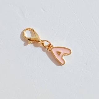 1 Móc Monogram 26 Charm Bảng Chữ Cái Kim Loại Vàng Thanh Lịch Với Khóa Tôm Hùm, Thẻ Chìa Ban Đầu Bền Đẹp Cho Ví - Dễ Thương