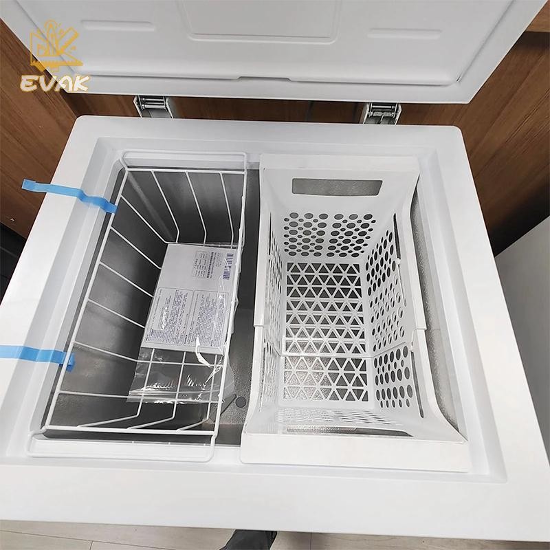 Alittlesetrtu Ngực Tủ Đông Giỏ Không Mùi Ngực Tủ Đông Giá Để Đồ Chịu Tải Nặng Tủ Lạnh Lưu Trữ Người Tổ Chức Phụ Kiện Nhà Bếp VN