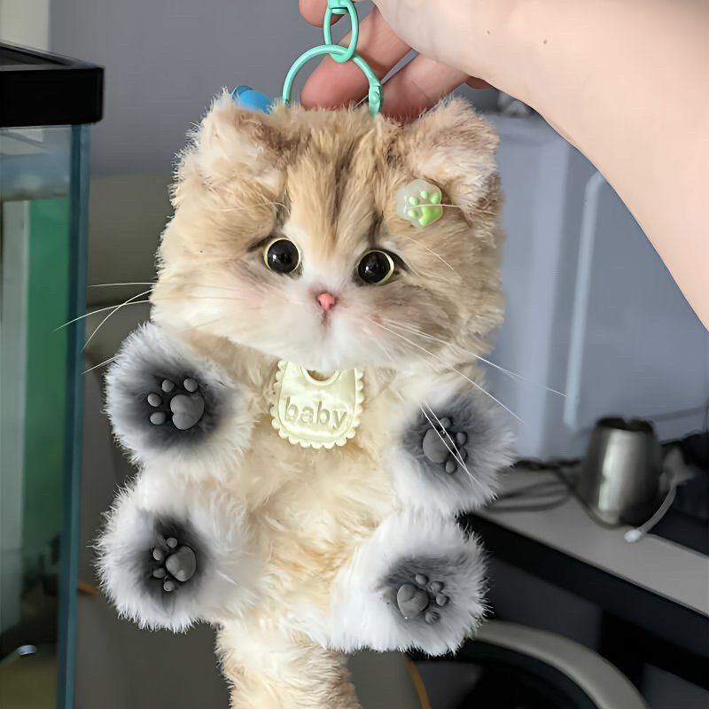 ✨Xoắn Mèo Con Mặt Dây Chuyền Handmade Tự Chế Tự Làm Chất Liệu Có Thể Treo Đồ Trang Trí Sinh Nhật Tanabata Tặng 25.7.24