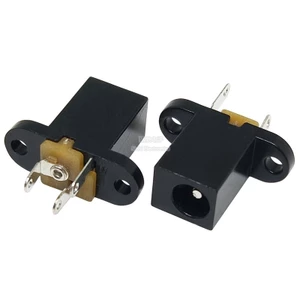 DC-008 Ổ Cắm Điện 3.5 * 1.3MM Pin Nữ Ổ Cắm Giao Diện DC Ổ Cắm Điện Có Lỗ Vít Chân Máy