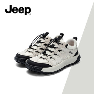 Giày đi bộ đường dài mới dành cho nữ JEEP - Chống trượt, Niche Retro, Huấn luyện viên giải cấu trúc đế dày dành cho thể thao thông thường