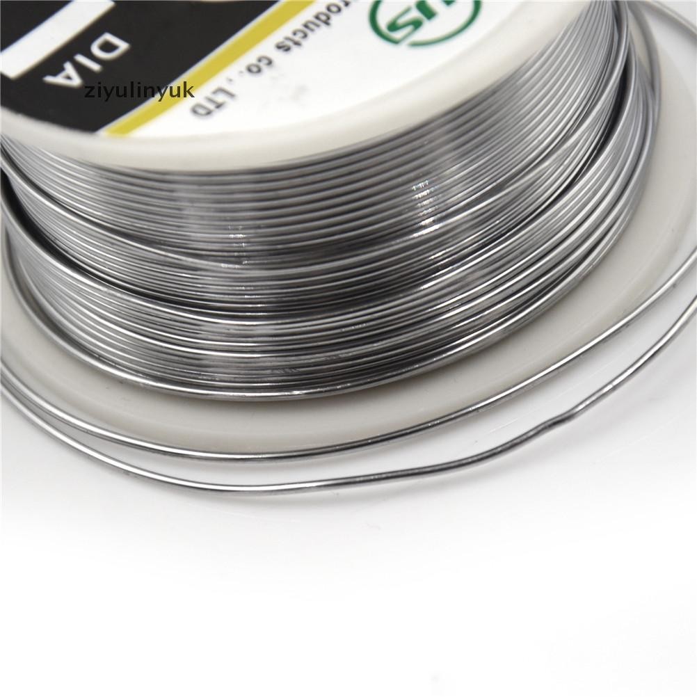Ziyulinyuk 100g 0.8mm 60 / 40 Thiếc chì Hàn Dây Rosin Hàn 2% Thông lượng Cuộn Ống EN