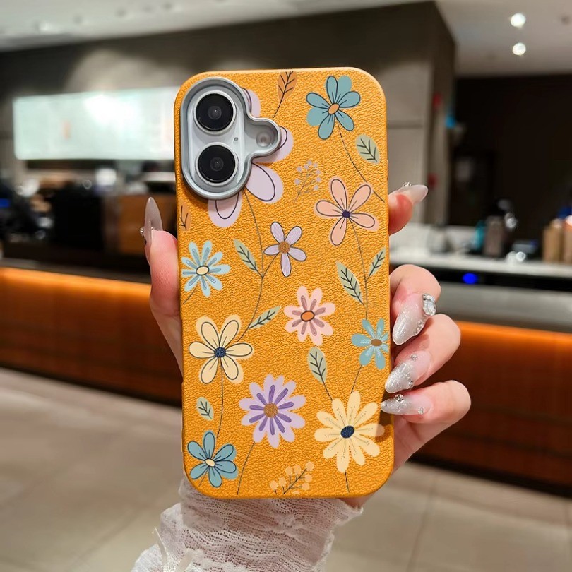 Ốp điện thoại họa tiết hoa tối giản Bohemian cho Realme C71 C75X Note 60 50 C15 C11 C20 Q3 Pro Carnival GT Master Edition Narzo 50 30 50i 50A Prime Lens Protection Cover