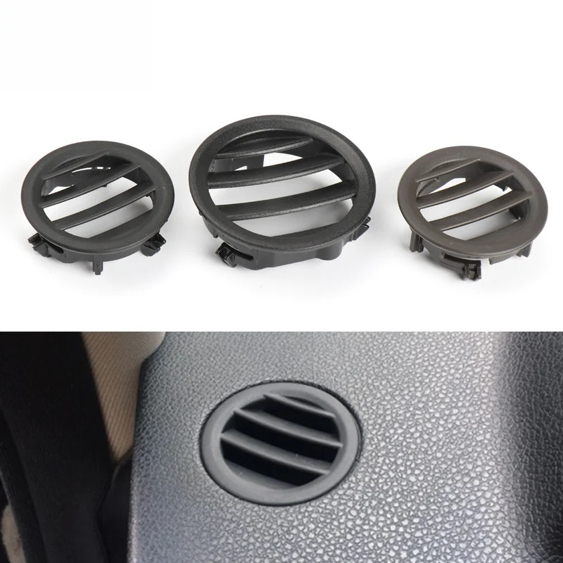 1 Chiếc Ô Tô Điều Hòa Lỗ Thông Hơi Đen Trái Phải Điều Hòa Không Khí Lỗ Thông Hơi Cho Xe Mercedes Benz W204 C-CLASS C180 C200 C260 C300 2008-2015