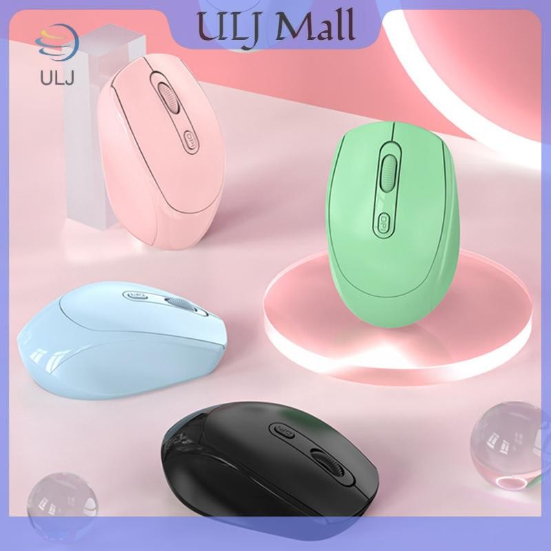 Chuột Laptop ULJ Chuột Không Dây Đa Năng Sạc Chế Độ Kép Im Lặng Nam, Nữ Chuột Văn Phòng Miniputer Phụ Kiện.