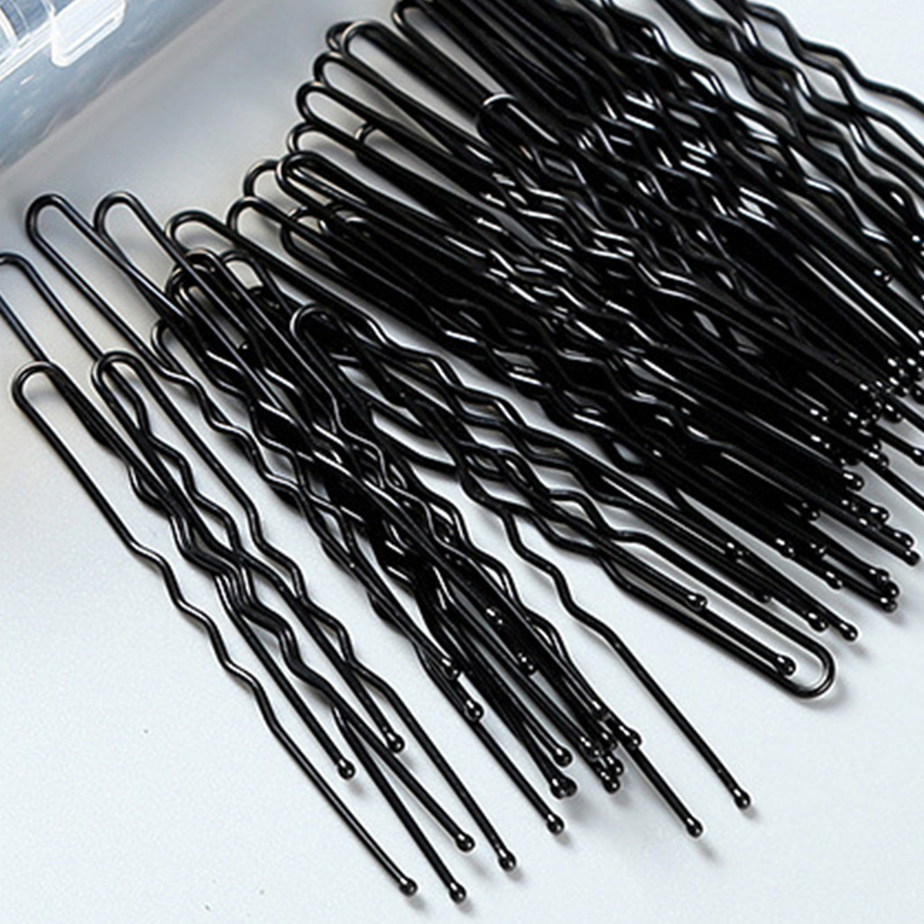 Bộ 50 Kẹp Tóc Thẳng Hình Chữ U Vô Hình Kẹp Tóc Cho Mọi Loại Tóc Sử Dụng Tại Nhà