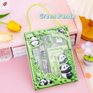 Bộ văn phòng phẩm ALIK 6in1 Bộ văn phòng phẩm cầm tay hoạt hình 3D Hộp quà học tập dành cho trẻ em Học tập Văn phòng phẩm Học sinh Đồ dùng học tập VN
