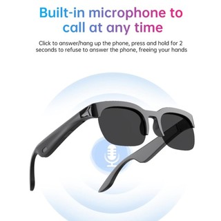 Kính và Tai Nghe Bluetooth Lookshow B8T6 - Thông Minh, Chống Tia UV, Dành Cho Hoạt Động Ngoài Trời