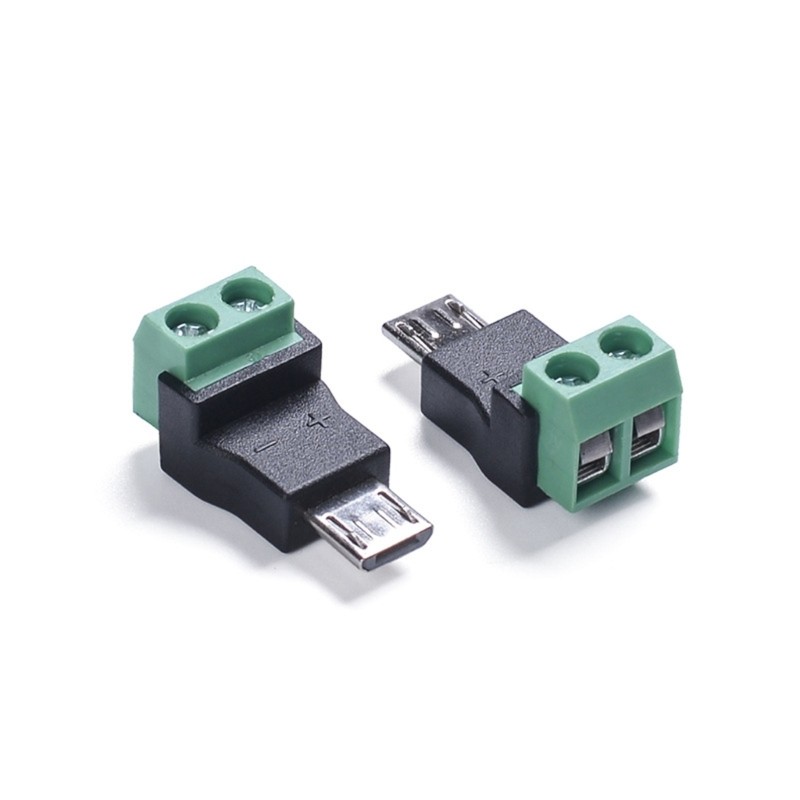 Yoo MicroUSB Sang 2Pin Phích Cắm Sạc 5V Cho Điện Tử Và Thiết Bị Nhỏ