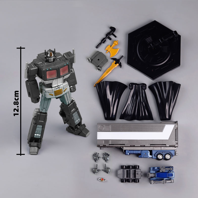 PT01A Trụ Cột Nhỏ Optimus Prime Dark Commander Mirror Purple Commander Set Optimus Prime Đồ Chơi Biến Dạng
