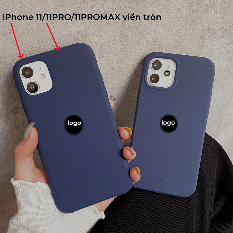 Midnight Blue Bảo hiểm toàn diện cho iPhone 17 / 16 / 15 / 14 / 13 / 12 / 11 / Air / Pro Max Xs Max Xr 7P 8P mini Plus 7 8 6SP 6S Vỏ điện thoại silicon lỏng