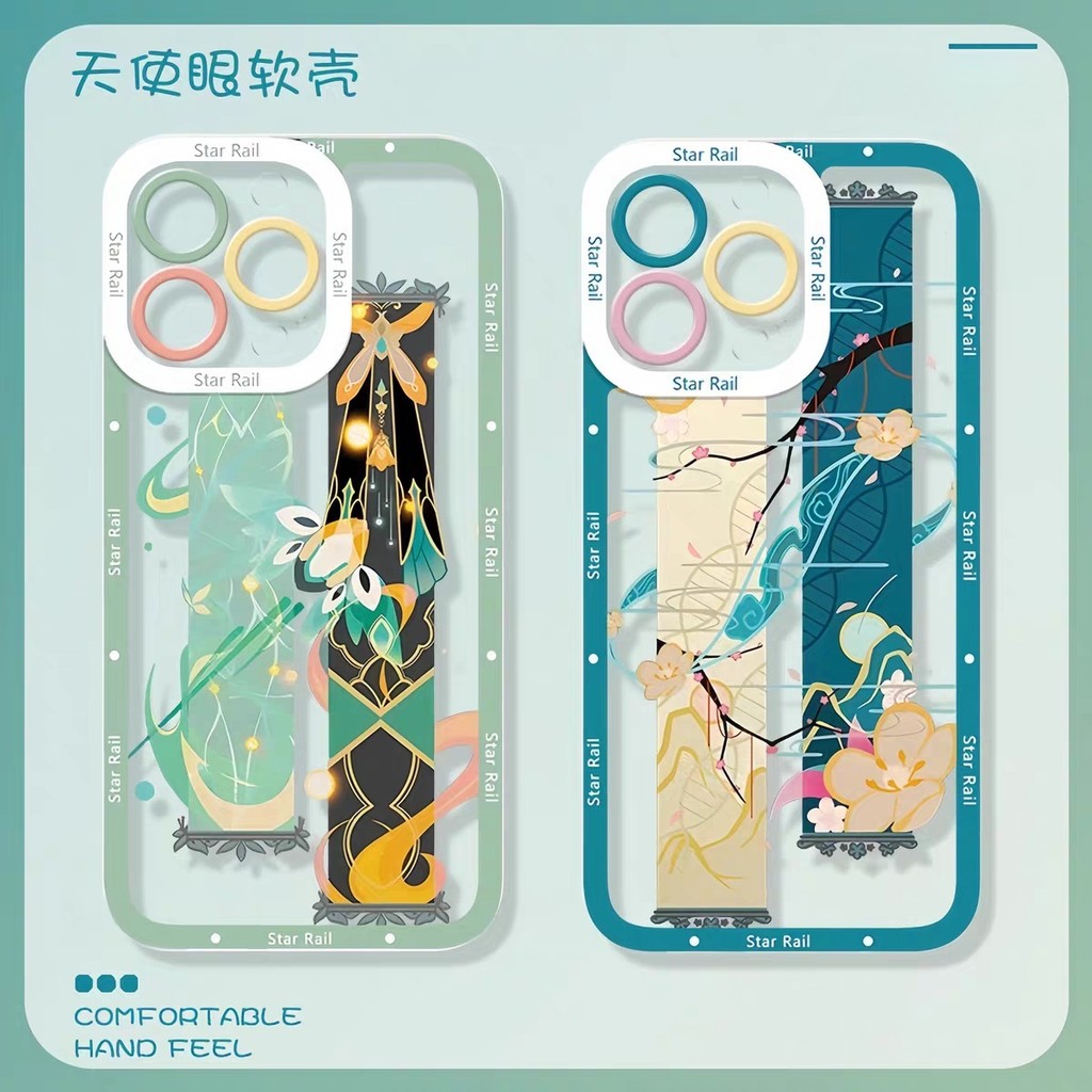 Ốp Điện Thoại Cho Samsung Galaxy A56 A55 A35 A36 A54 A53 A34 A14 A15 A16 A25 A26 5G Bao Honkai Star Rail Firefly Chủ Nhật Castorice Họa Tiết Silicon Mềm Trong Suốt TPU