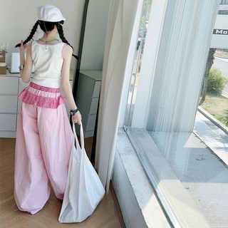 Set áo hai dây + quần túi hộp phong cách thời trang cho bé gái – Trang phục hè năng động, cá tính