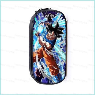 YT4 Dragon Ball Hoạt Hình Một Lớp Dây Kéo Học Sinh Bút Chì Trẻ Em Bút Bảo Quản Văn Phòng Phẩm Hộp polyester personalit