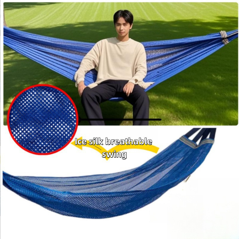 Võng Lưới Xếp,Võng gấp cao cấp Võng Lưới Võng lụa đá Du Lịch Dã Ngoại,Tải Trọng 250kg