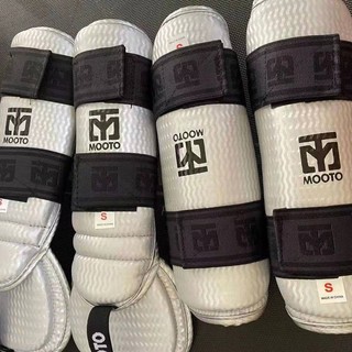 Taekwondo Leggings and Armband Joint Elbow Hand and Foot Karate Sanda Elbow Guard Martial Arts Fight Adult and Children Sports Protective Gear qNTC