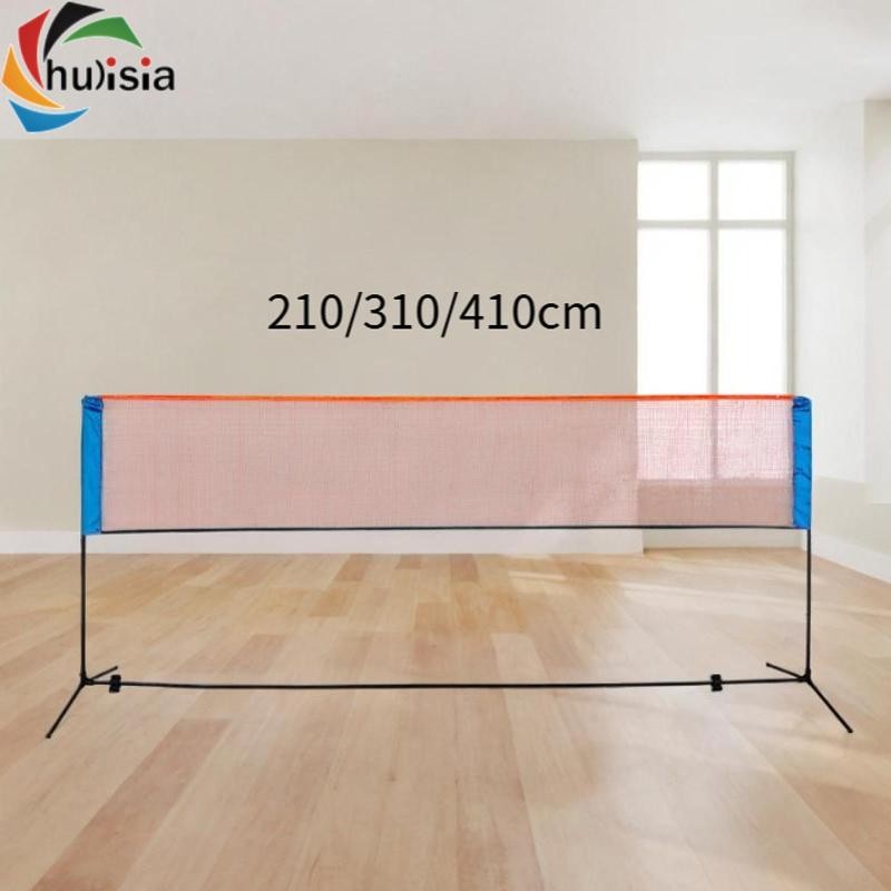 chulisia Bộ lưới đa năng gấp gọn di động cho cầu lông và tennis, phù hợp sử dụng ở sân sau hay bãi biển