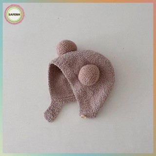 Mũ len lông cừu trẻ em SAFENH có bảo vệ tai VN