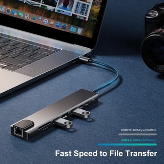 to USB Và Cổng pin trâu bền lâu C 3 HUB Hub chuyển độ ồn cực thấp 8in1 Đổi HDMI Chuyển kháng khuẩn 99% 0 Type
