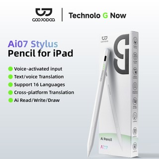Bút cảm ứng Ai của GOOJODOQ có tính năng dịch giọng nói/văn bản theo thời gian thực, ghi âm cuộc họp và chống chạm nhầm