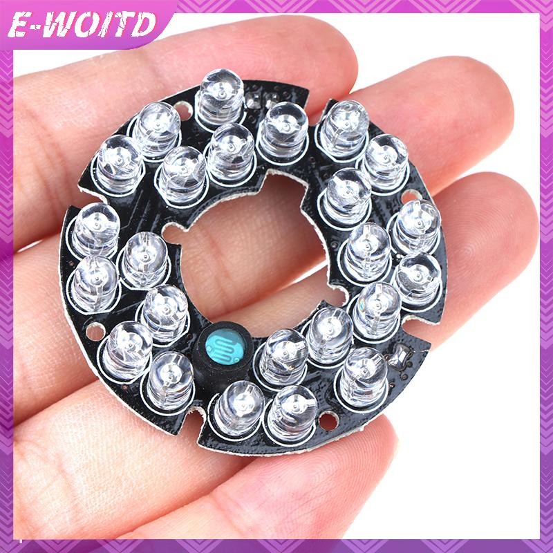 Đèn hồng ngoại E-WOITD Bảng LED hồng ngoại 24 hạt 850nm cho camera giám sát E-WOITD