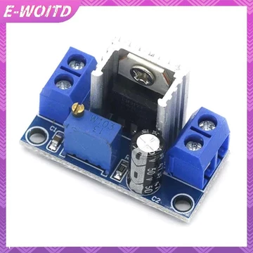 E-WOITD LM317 - Mô-đun bảng mạch bước xuống Bộ điều chỉnh tuyến tính LM317 Bộ điều chỉnh điện áp có thể điều chỉnh Nguồn điện HNVN
