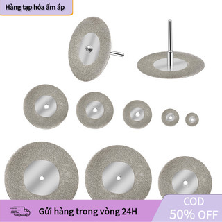 【COD】Đầu Cắt Kim Cương 10 Cái – Lắp Máy Khoan, Máy Mài, Cắt Đa Năng Gạch Đá Inox Chuẩn Xác