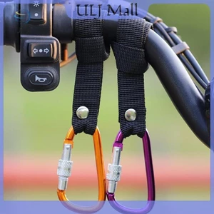 ULJ 1/2 Chiếc Móc Hợp Kim Nhôm Trước Tay Cầm Xe Tay Ga/Xe Đẩy Bé/Xe Máy, Móc Chữ D Treo Đồ.