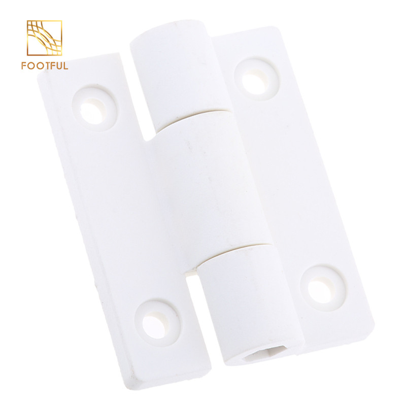 Bản lề mông nhựa 56mm X 43mm 4 lỗ chìm màu trắng Thích hợp cho gia đình