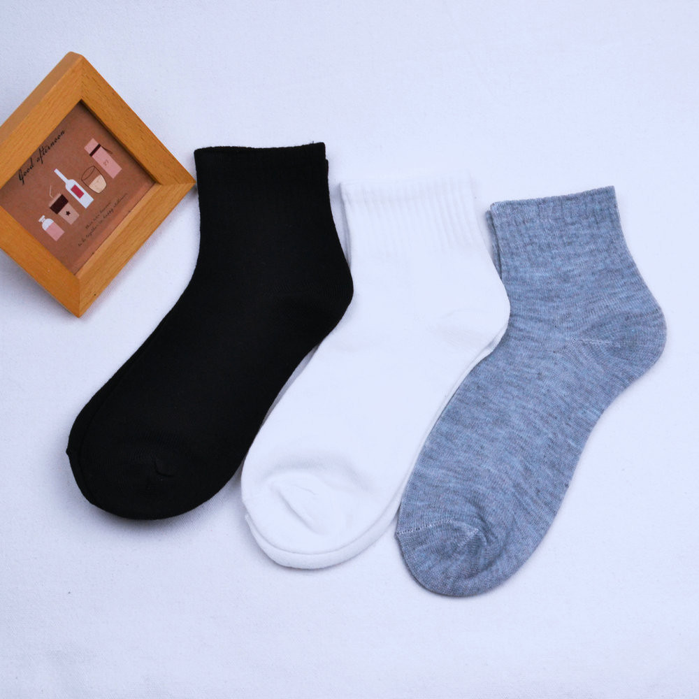 Tất Cotton nam - Bê giữa đơn giản thoải mái cho đa năng