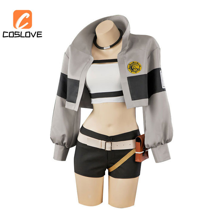 Anime GachiaKuta Riyo Trọn Bộ cosplay dành cho người lớn, thiết kế tay dài
