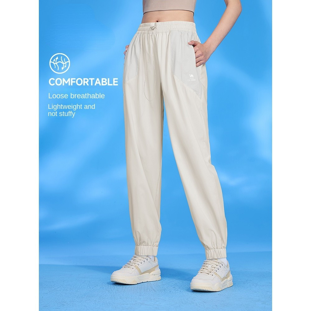 Ảnh Quần Thể Thao CAMEL CROWN Nam Nữ Nhanh Khô Thoáng Khí Chạy Bộ Quần Legging Quần 2